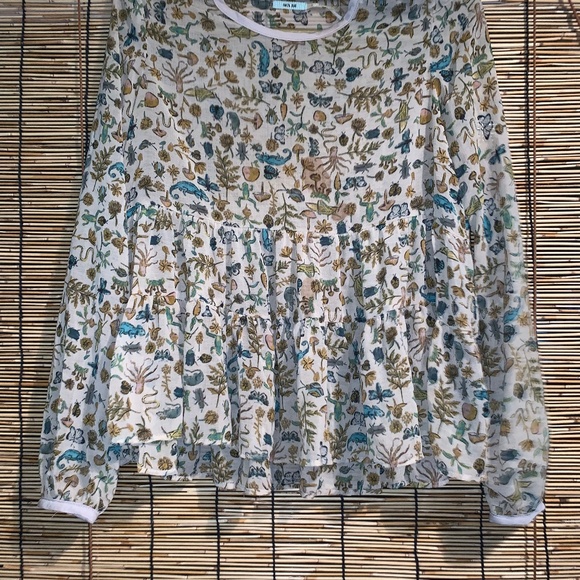 Urban outfitters tiny creatures blouse - Picture 1 of 1